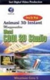 Animasi 3D Instant menggunakan Ulead Cool 3D Studio