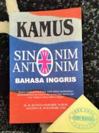 Kamus Sinonim Antonim Bahasa Inggris