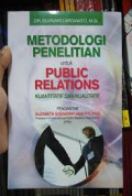 Metodologi Penelitian untuk Public Relations