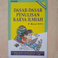 Dasar-dasar Penulisan Karya Ilmiah
