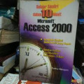 Belajar Sendiri dalam 10 Menit Microsoft Access 2000