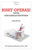 Riset Operasi untuk Pengembalian Keputusan
